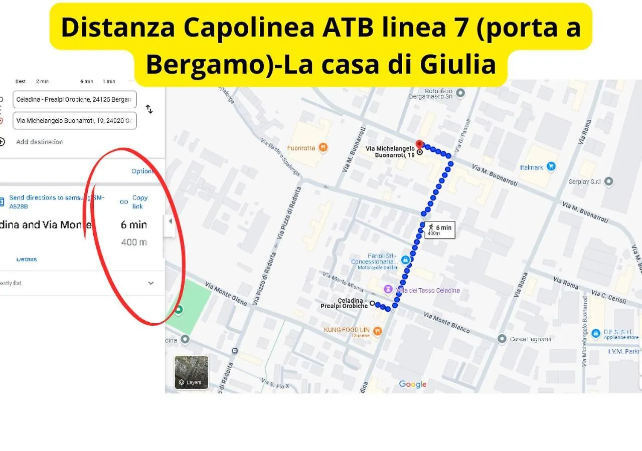 Monolocale-7 Minuti Da Bergamo, 10 Minuti Milan Bergamo Airport Apartman Gorle